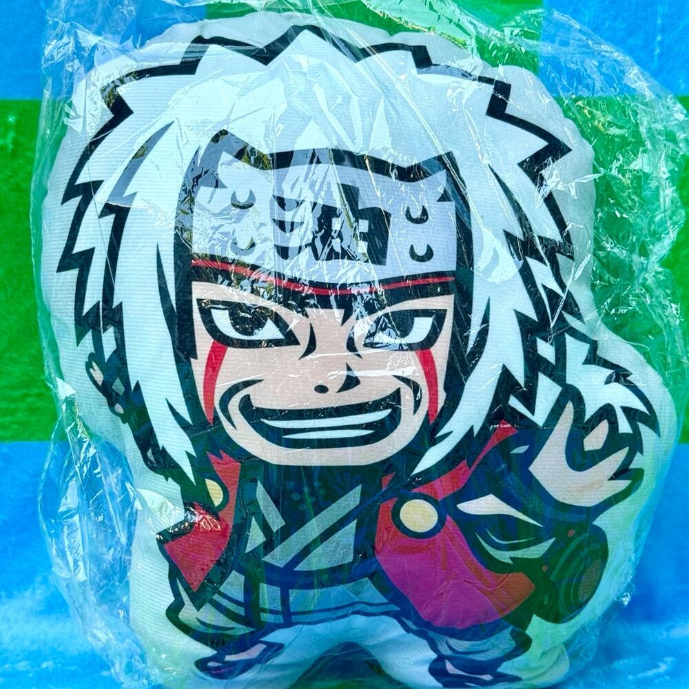 Jiraiya Pillow Plush SEALED From Naruto